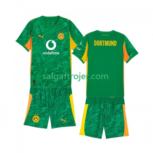 Borussia Dortmund Fodboldtrøjer Målmand Børn Hjemmebanesæt 2025/26 Kort ærmer Borussia Dortmund Fodboldtrøjer Målmand Børn Hjemmebanesæt 2025/26 Kort ærmer